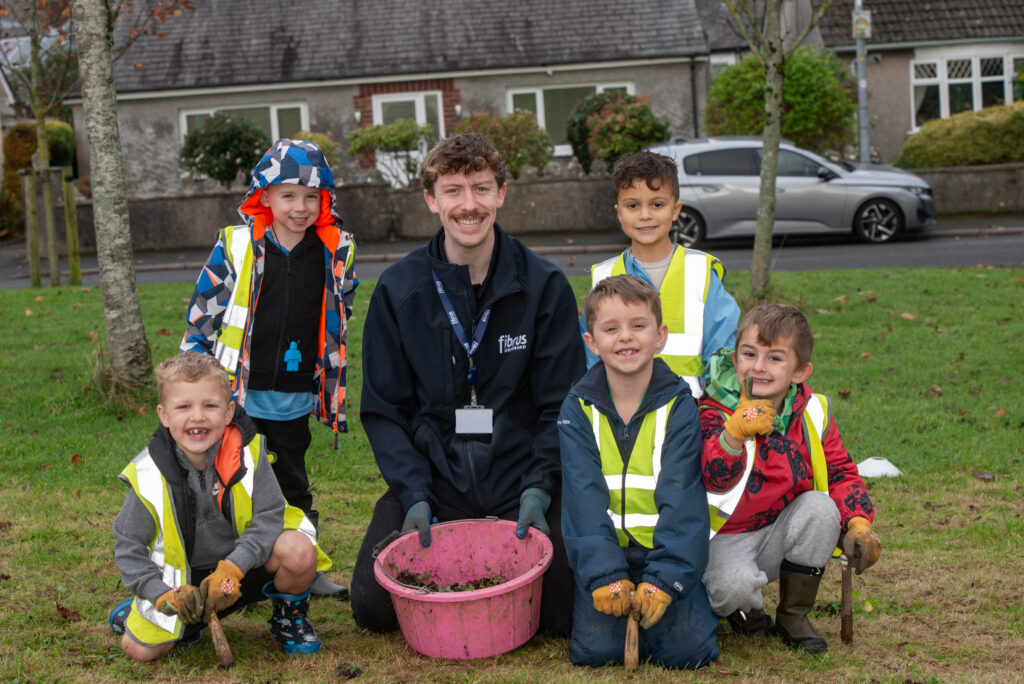 Ulverston pupils help get Cumbria buzzing with Fibrus